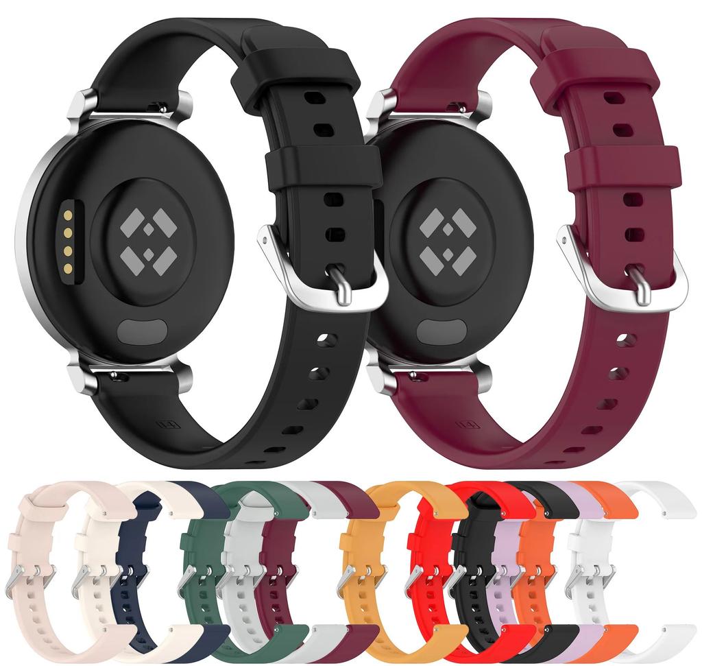 Fashion Silicone WatchStrap For Garmin Lily 2 SmartWatch Band Bracelet Sport Wristband For Garmin Lily2 Active Strap Replacement