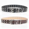 Women's belt alloy inlaid rhinestone pin buckle with dress decorative belt elegant versatile niche pu belt