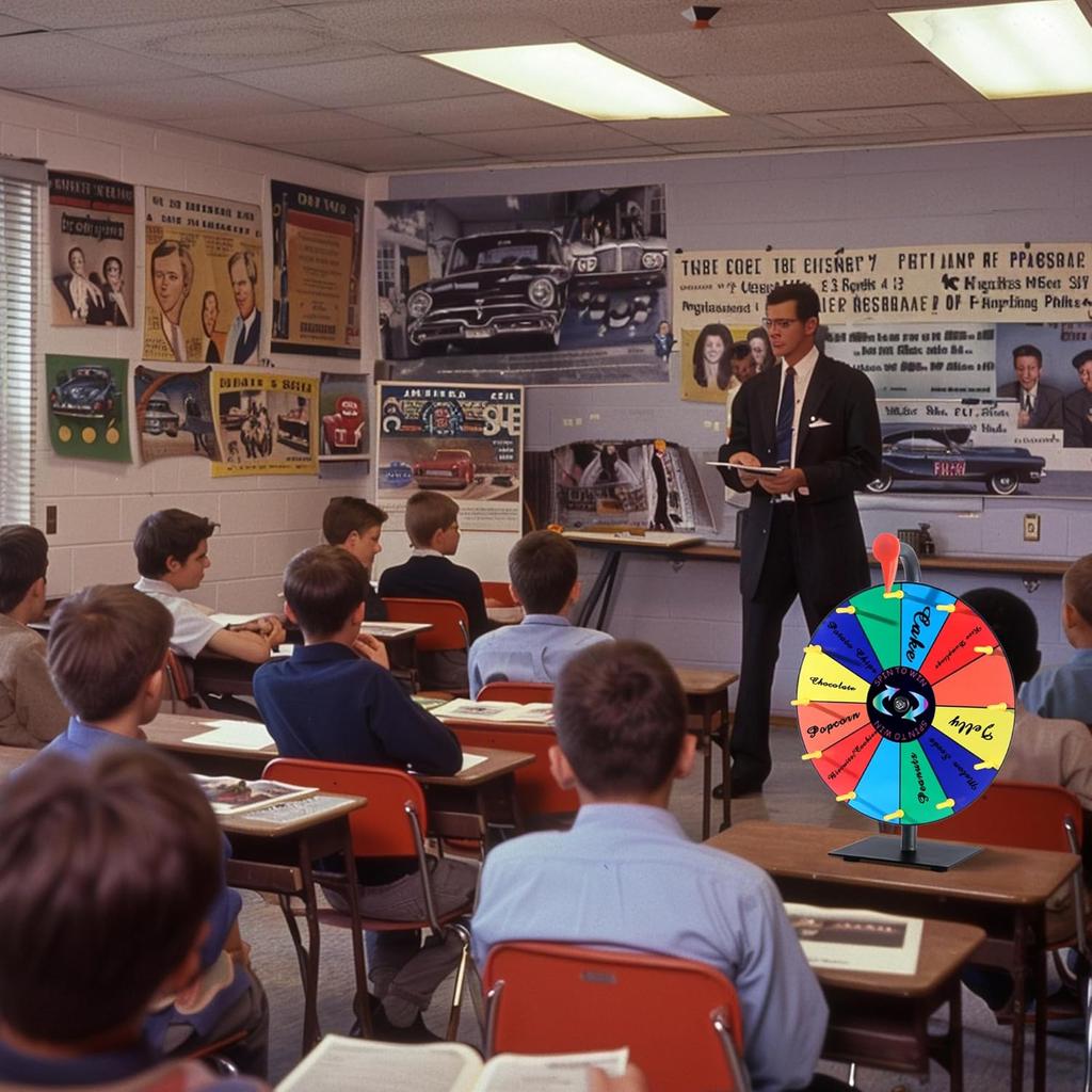 12-дюймовое вращающееся колесо призов с 12 секторами, сверхпрочное основание и подставка, идеально подходит для карнавальных мероприятий, домашних вечеринок