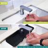 Кухонный силиконовый впитывающий коврик для смесителя, уловитель брызг для раковины, защитный коврик для столешницы, дренажный коврик для ванной комнаты, кухонные гаджеты