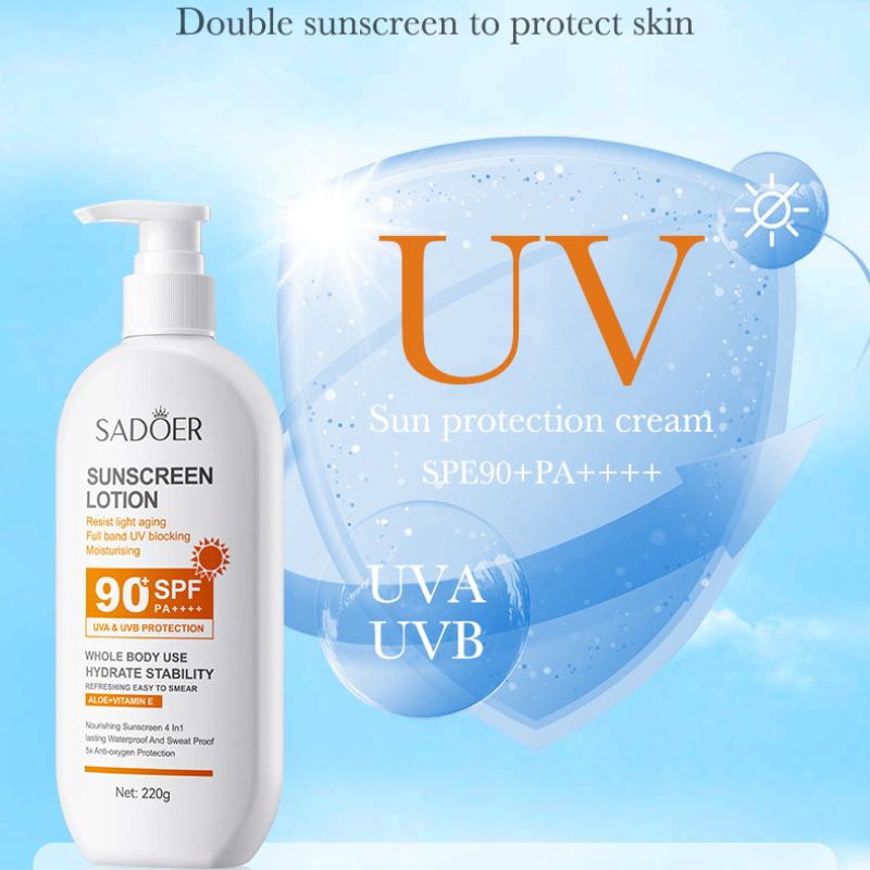 Солнцезащитный крем SADOER Clear Anti-Light Old Refreshing Anti-UV Sunscreen