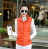 2024 Autumn Women's Lightweight Stand Collar Down Vest: Stylish Short Casual Fashion
