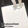 1Sheets DIY Fastener Tape Self Adhesive Double-sided Glue 3D Dots Foam Sticker Strong Glue Craft