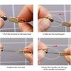 DIY Gold Positioning Needle Silver Metal Position Needle Leather Fixed