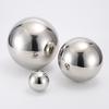 6 Pcs Stainless Steel Decorative Balls Metal Hollow Balls Smooth Gazing Mirror Ball