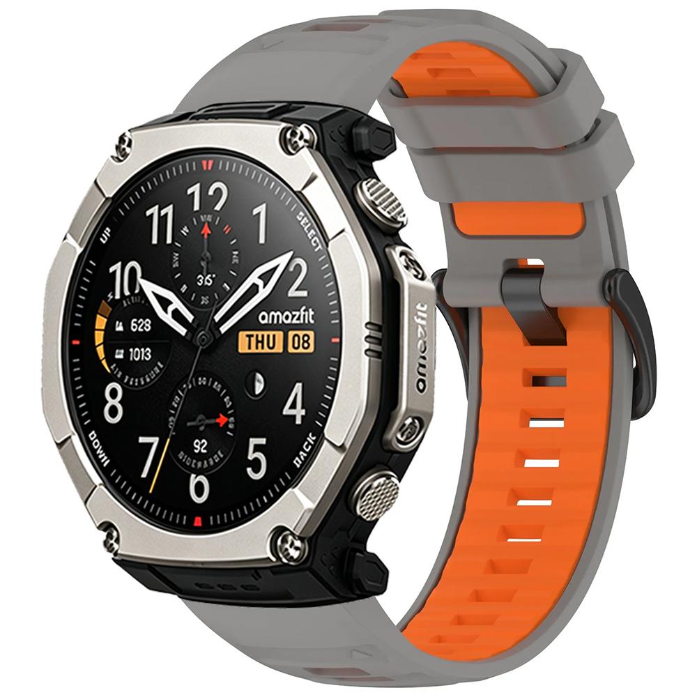 Быстросъемный силиконовый ремешок 20 мм 22 мм 26 мм для Amazfit T-Rex Ultra 2 51 мм, наручный браслет для outdoor-использования для Garmin Fenix 8/E/Tactix 8/Quatix 8