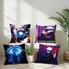 J-Jujutsu Kaisen Gojo Satoru Pillow Case Short Plush Sofa Decorative Gift Home Double-sided Printing Cushion