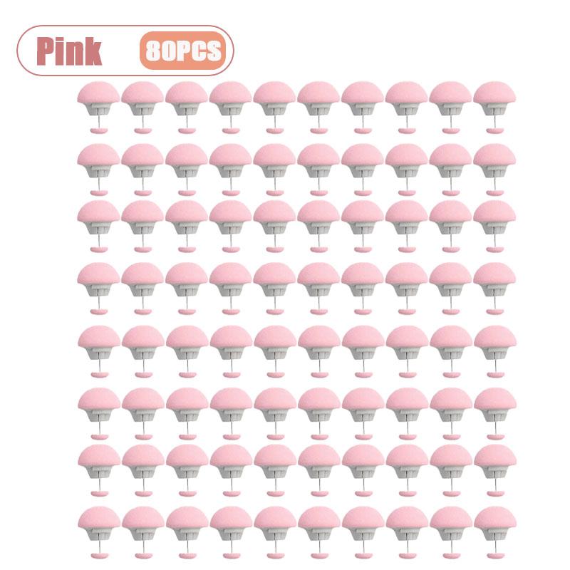 20-80PCS Reusable Mushroom Shape Clips Removable Easy Release Fastener for Blanket Sheet Curtain Socks Multipurpose Clamps