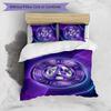 Austria Wien FC Printed 3PCS Bedding Set Breathable Duvet Cover with Pillowcases Decorative Bed Linen for Bedroom Home