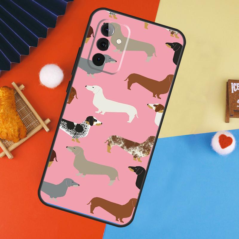 Dachshund Teckel Dackel Dog For Samsung Galaxy A13 A23 A33 A53 A15 A25 A35 A55 A51 A71 A12 A32 A52 A14 A34 A54 Case