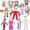 20pcs The Amazing Digital Circus Plush Toy Pomni Jax Plush Cartoon Theater Rabbit Doll Stuffed Toys Children Christmas Kids Gift