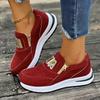 Fashion Plus-size Sneakers 2025 New Style European and American Casual Sneakers Zipper Women's Single Shoes for Women
