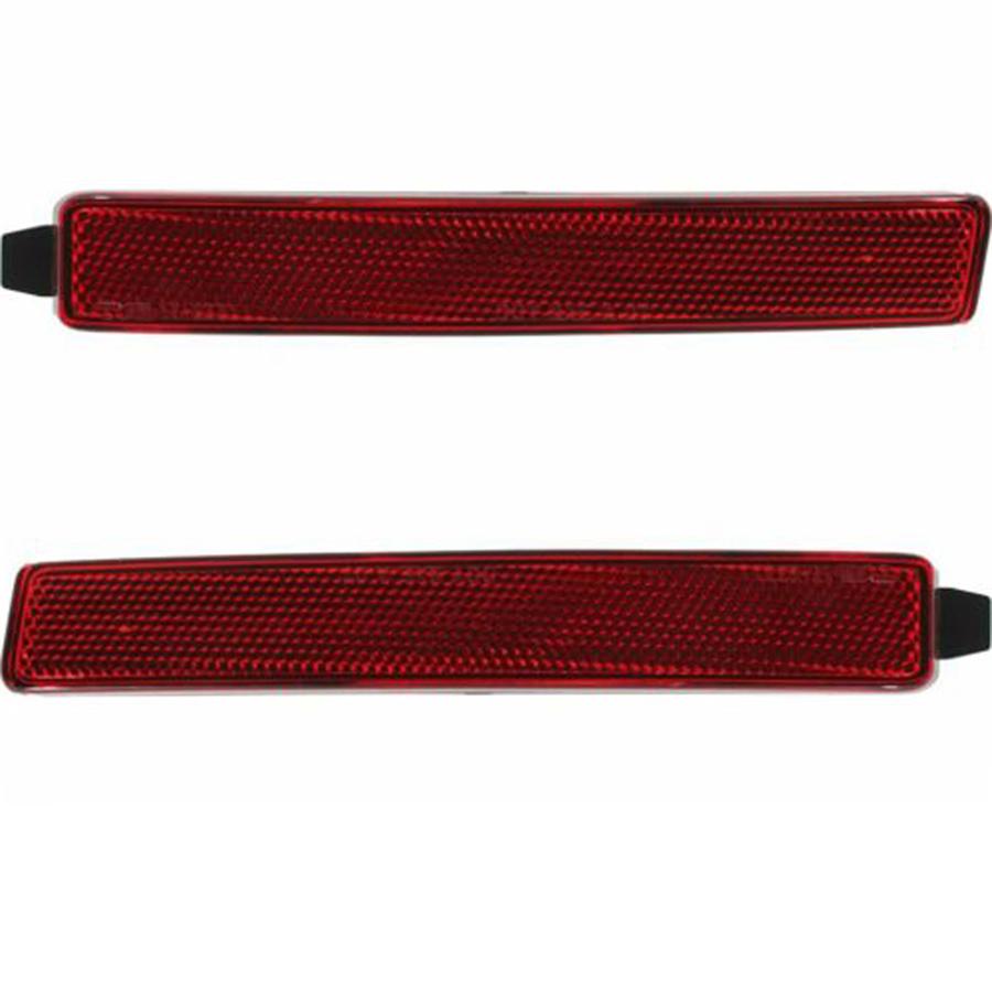 1 пара отражателей бампера для 2007-12 GMC Acadia 2009-12 Traverse 2010-16 SRX