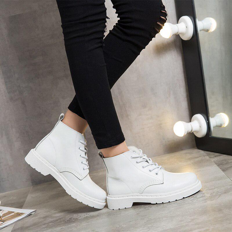 Autumn and Winter Soft Leather Ladies Ankle Boots All-match Ankle Boots