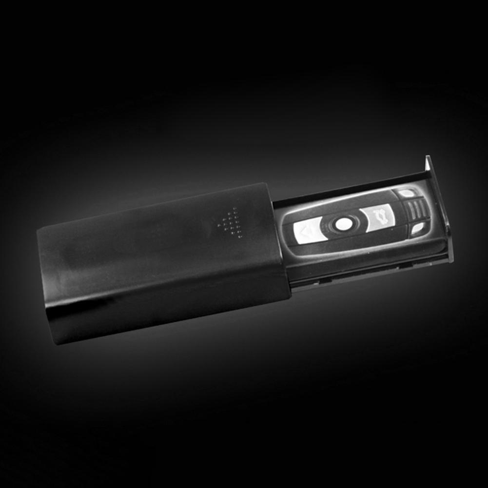 Портативный ящик для хранения ключей, магнитный креативный чехол для хранения ключей, скрытый черный, для улицы