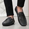 Summer Comfy Leather Mens Casual Shoes Classic Slip On Designer Loafers Business Driving Shoes Formal Mocassin Men Walking Shoes