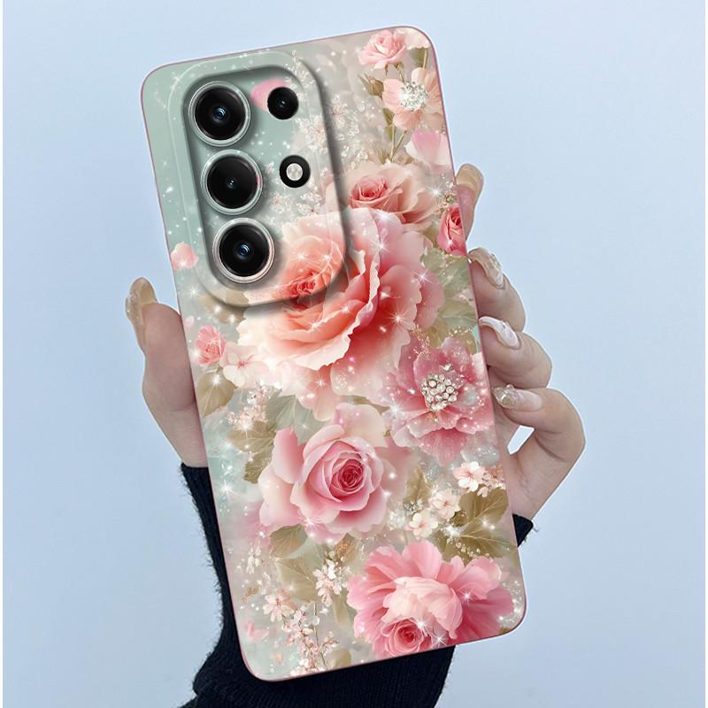 Чехол для Itel S26 Ultra Super 26 Ultra S688LN, имитация масляной живописи, цветочный узор, силиконовый мягкий чехол, новый противоударный задний чехол.