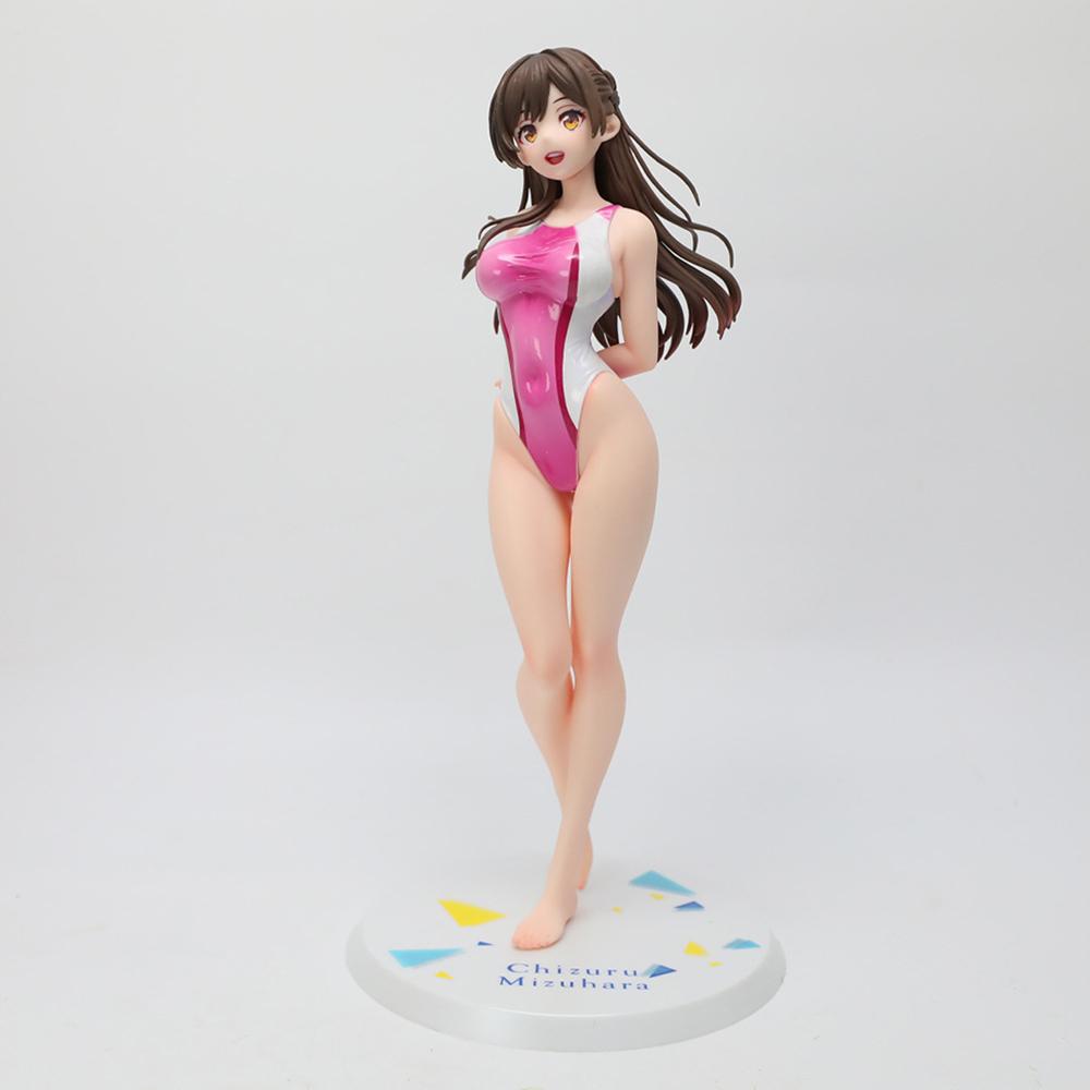 Kanojo Okarishimasu Ичиносе Чизуру ПВХ Фигурка Мизухара Чизуру Аниме Модель Игрушка Кукла Подарок