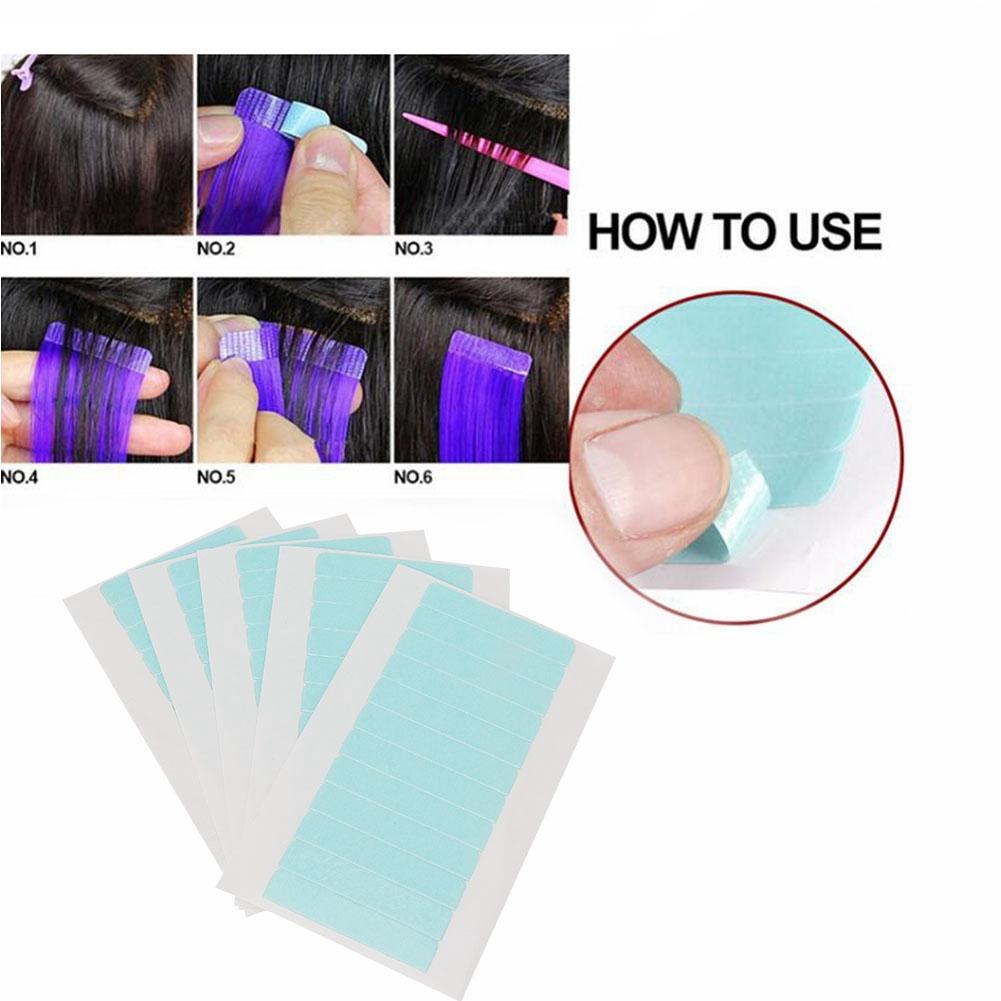 5Pcs Replacement Tape Adhesives Tape Double Sided Hair Extension Adhesive Tape