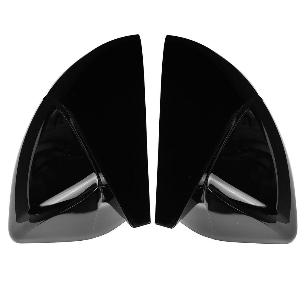 Глянцевый черный дополнительный чехол для зеркала заднего вида, чехол для Hyundai Sonata DN8 2022, крышка бокового зеркала заднего вида