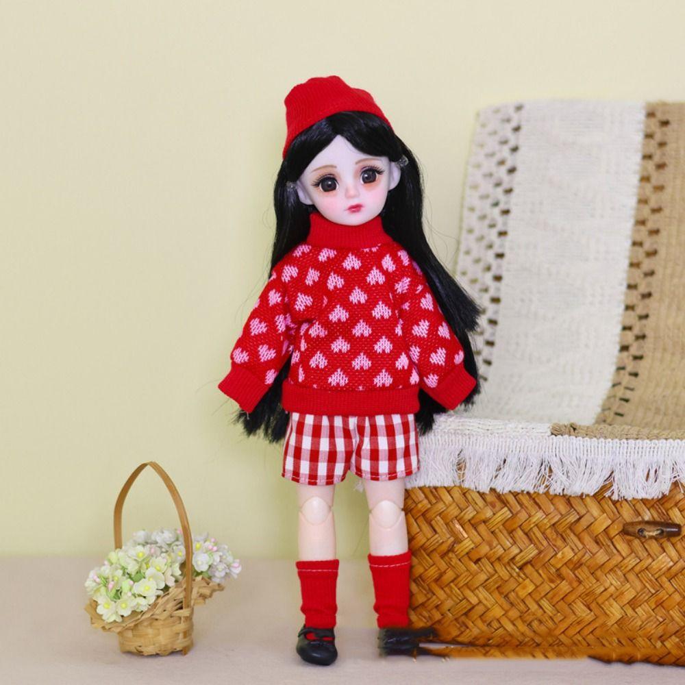 1/6 SD 30 см Bjd кукла с одеждой Привлекательные глаза Принцесса макияж Шарнирная кукла Малыш