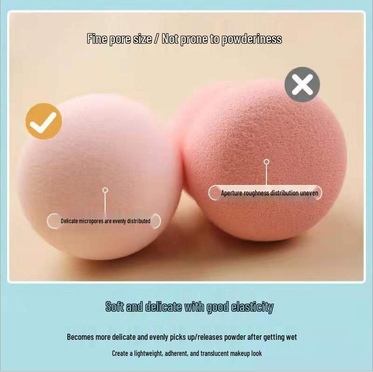 Премиальный мягкий спонж для макияжа в форме капли воды – Не впитывающий пуф для кушона