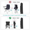 PATIKIL Camp Chair Replacement Bag Нейлоновая складная сумка для переноски походного стула Сумка-треноги Черный 28x8"