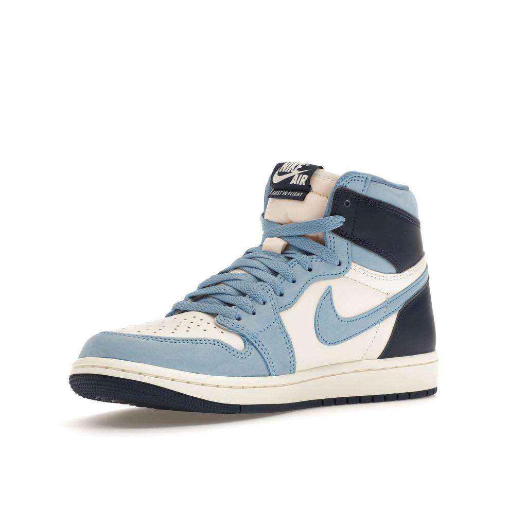 Женские кроссовки Air Jordan 1 Retro High OG First in Flight Blue University-Blue Midnight-Navy FD2596-400