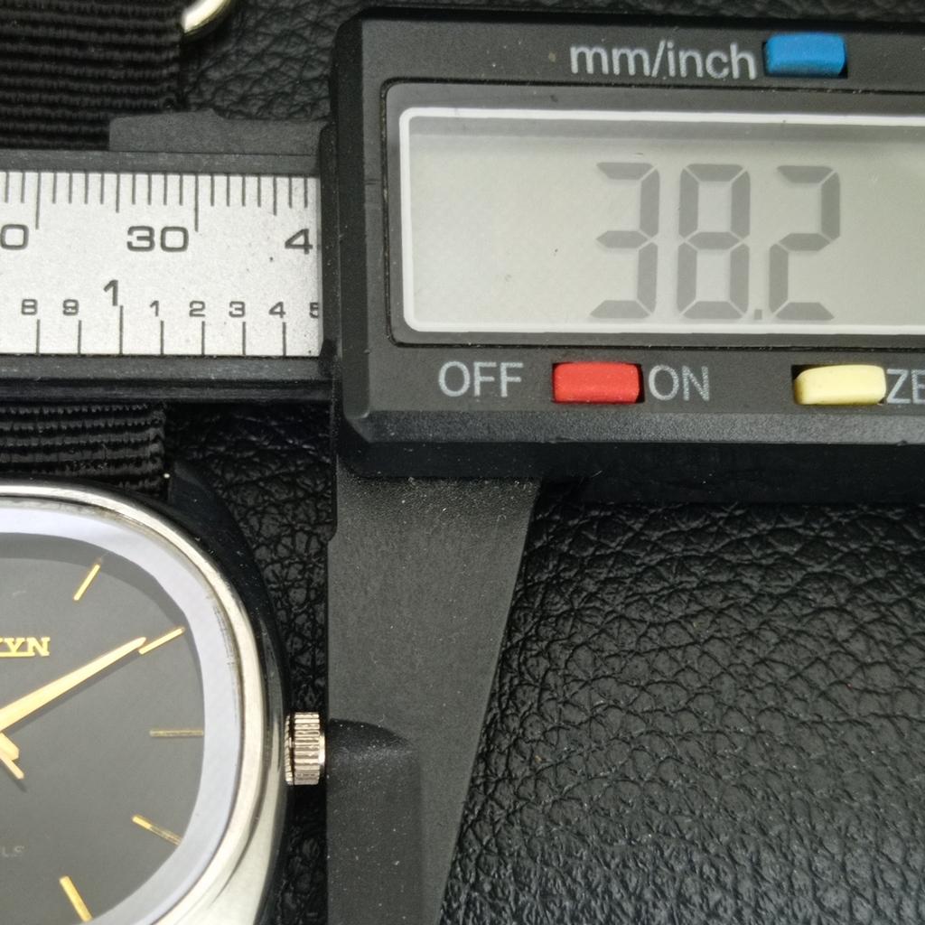 ALLWYN 6300A HAND-WINDING INDIA MENS VINTAGE ORIGINAL DIAL WATCH a706118-1