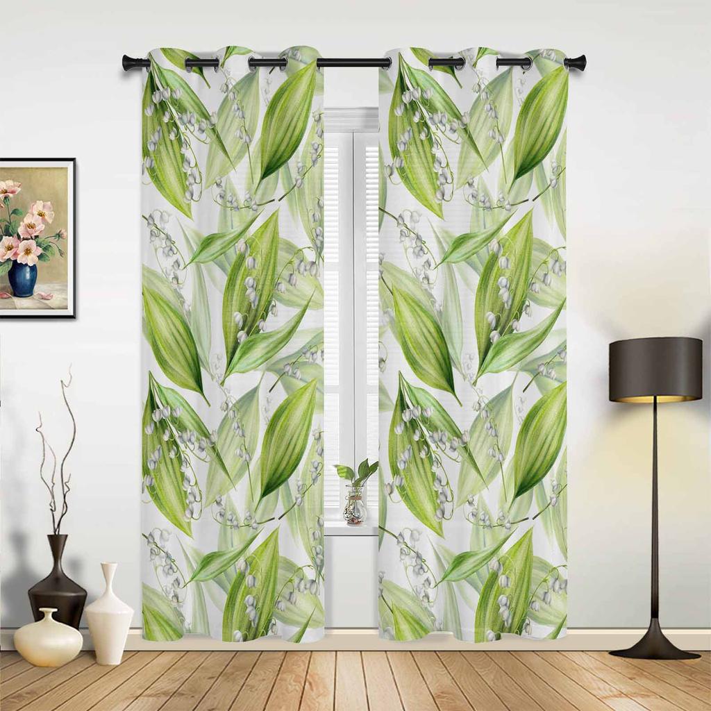 Cartoon Cute Unicorn Windows Curtains for Living Room Child Bedroom Window Treatment Blinds Kitchen Curtains