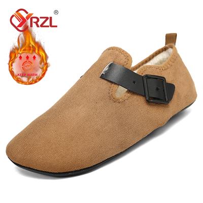 YRZL женские хлопковые туфли парные туфли однотонные домашние легкие мягкие подошвы тапочки подарок домашняя спальня балетки мужская обувь осень зима