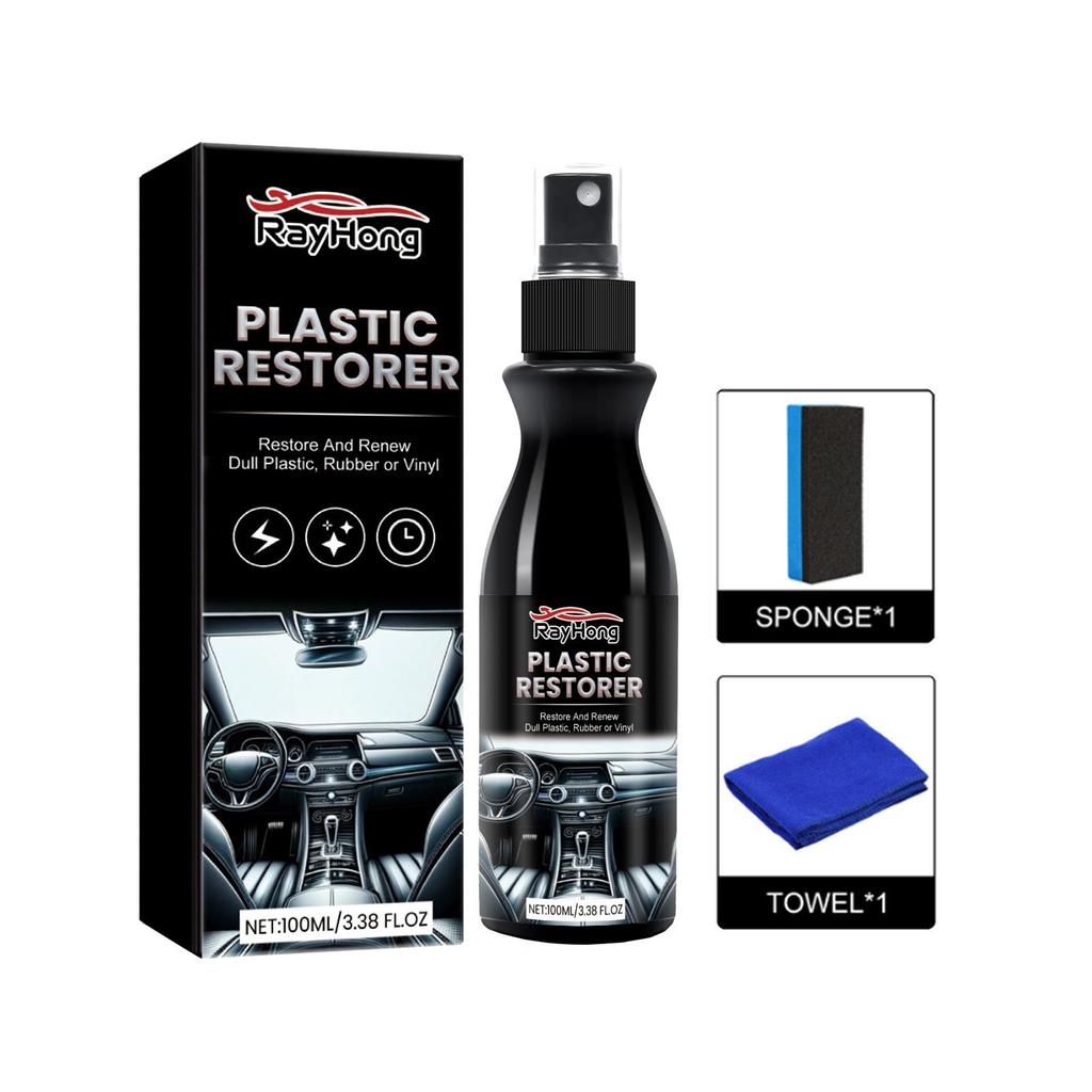 Rayhong Автомобильный Пластиковый Освежитель Очиститель Для Сидений Интерьера Приборной Панели Пятновыводитель Полировка Освежитель