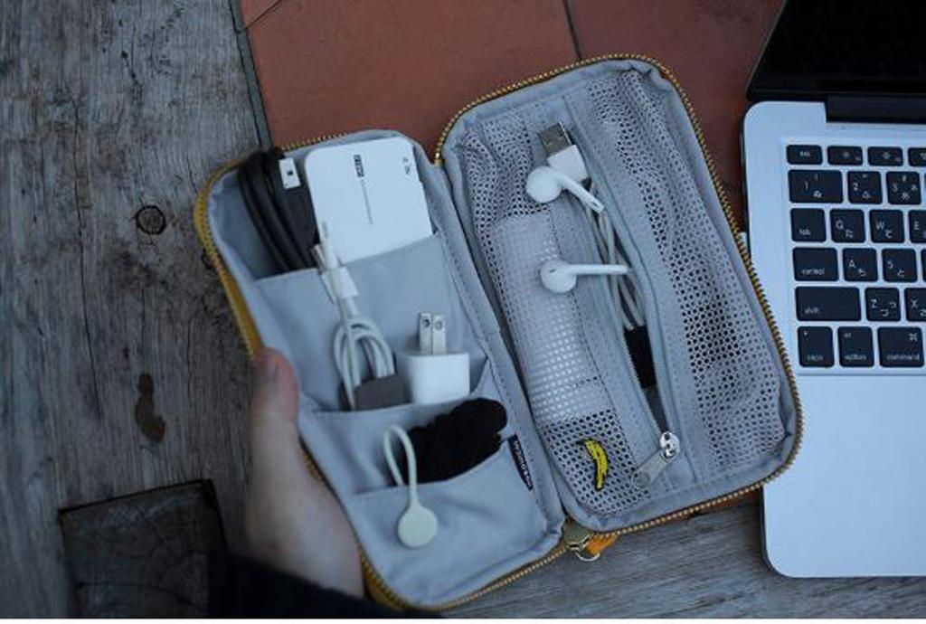 Маленький ящичный мешочек Hobonichi, желтый