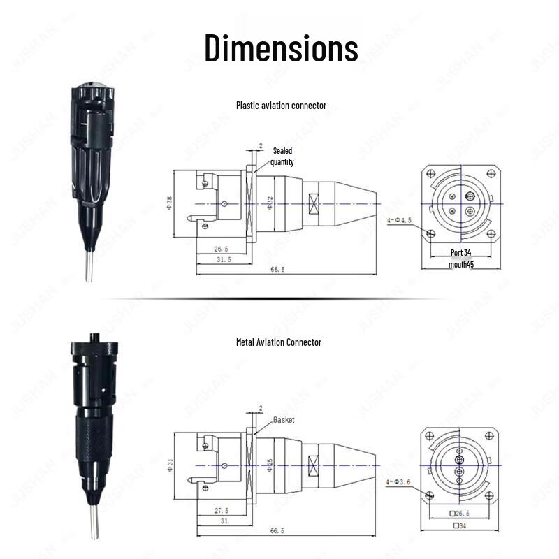 Jushan TPU Armored Field Fiber Optic Connector Cable