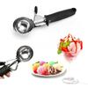 Stainless Steel Ice Cream Scoop Black Pink Ball Scooper New Kitchen Tools