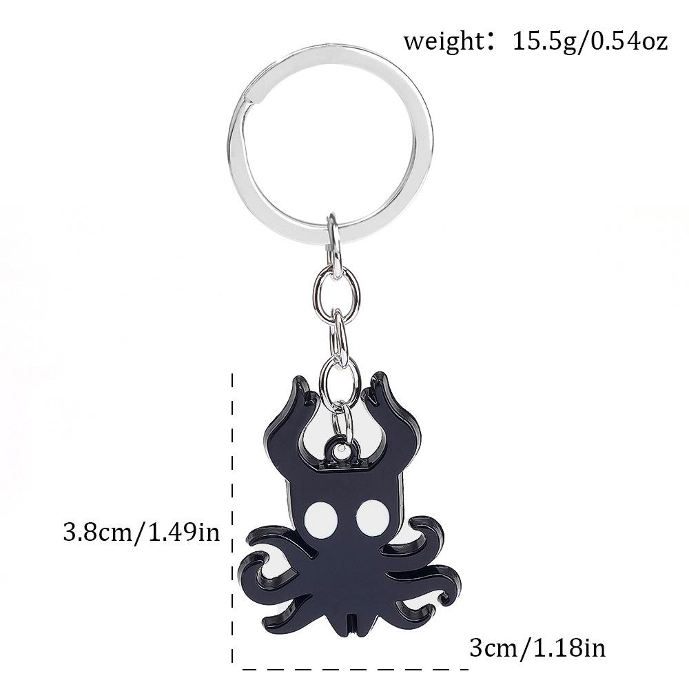 Hollow Knight Merchandise: Keychain, Little Knight Nail Necklace, Pendant Charm, Brooch