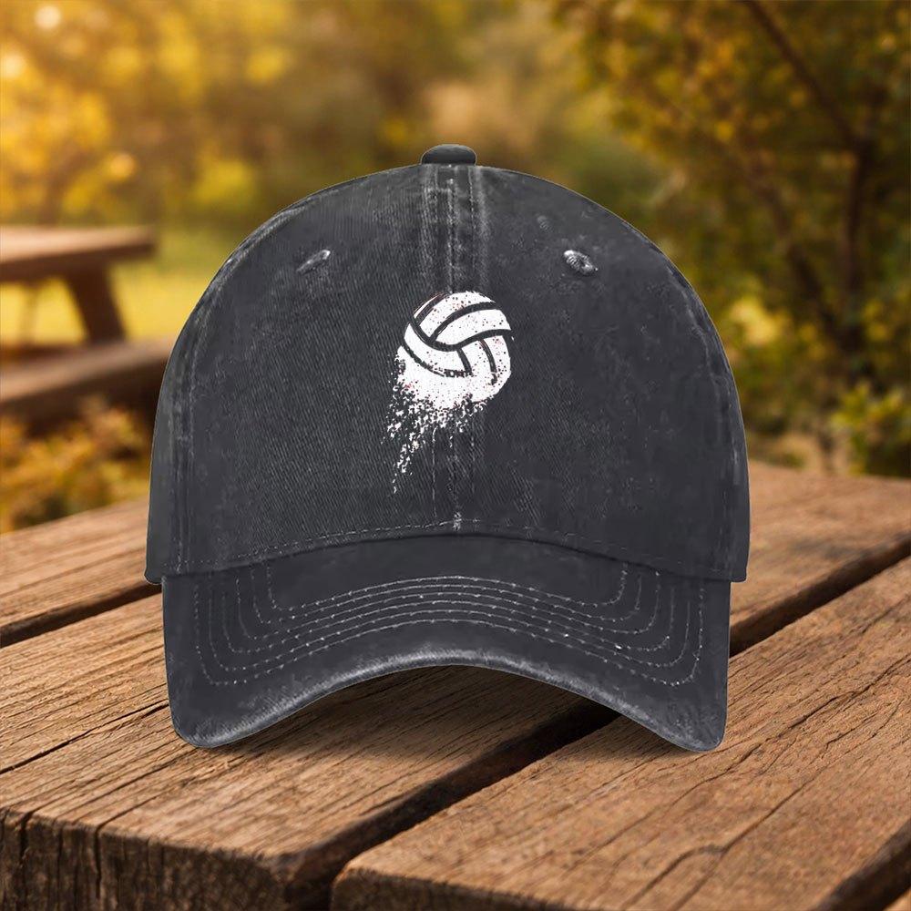 Inkjet Volleyball Sports Print Baseball Cap Unisex Fashion Duckbill Cap Suitable for Outdoor Sports Fitness Travel and Outi