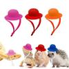 2023 Милая декоративная шапка с ремешком для лягушки, кролика, эластичная шапка для хомяка, шлем для кур, шапка для птиц, шапка для цыпленка