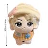 Шапка медведя 10 см Одежда для хлопковой куклы Слюнявчик Прекрасная одежда для куклы Наряд Креативный забавный набор одежды для куклы 10 см Хлопковая кукла