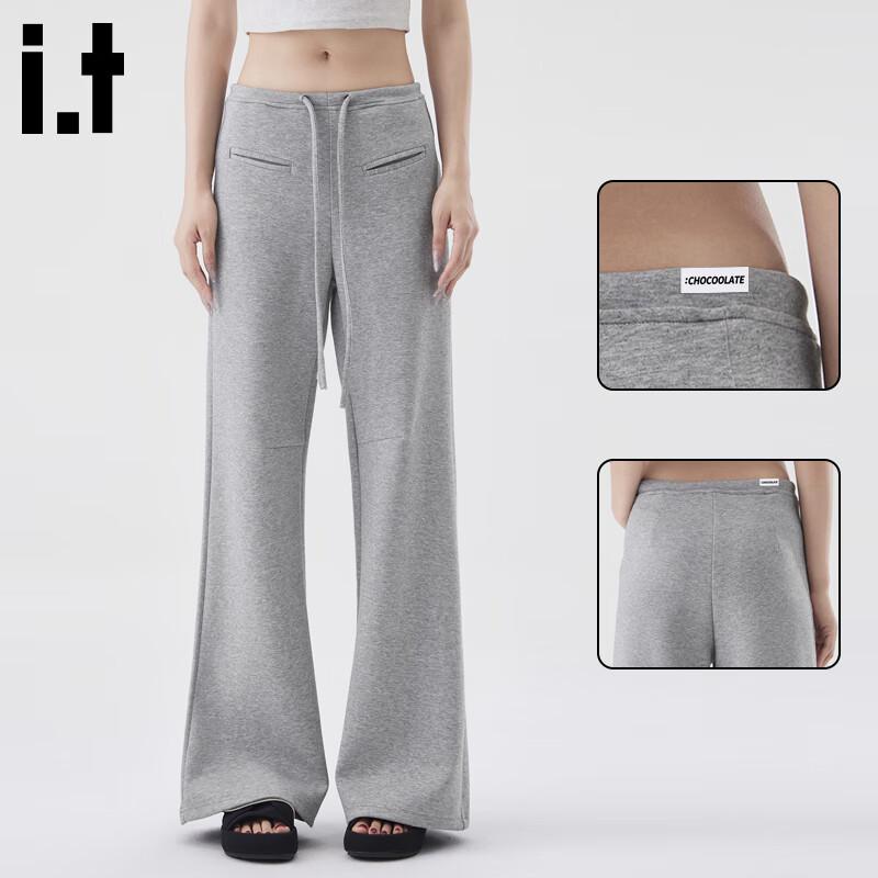 CHOCOOLATEit Women's Flared High-Waist Sweatpants