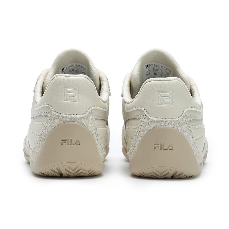 Fila Turbo Fashion Удобные Легкие Низкие Кеды для Скейтбординга Женские кроссовки Белый Серый F12W511210FWS
