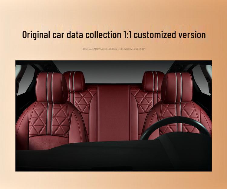 Honda Civic 5-Seater Custom Car Seat Cushion & Cover for 19-21 Models - All-Season, Full Coverage