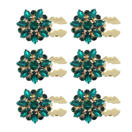 1/6 шт. Накладки на пуговицы, искусственный жемчуг, блестящие стразы, зажим для пуговиц в форме цветка с плоскогубцами, пресс-аксессуары для платья, костюма, смокинга