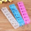 Random Color 1pc 7 Days Pill Medicine Box Weekly Tablet Holder Storage Container Case Pill Box Splitter Pill Case Organizer