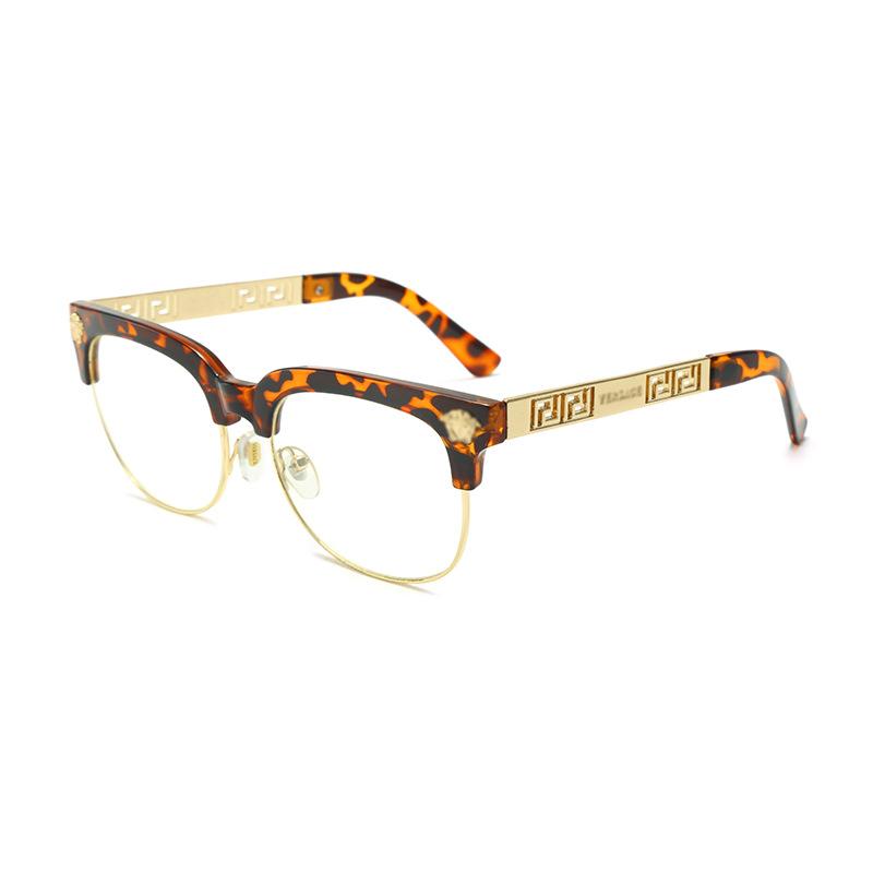 Солнцезащитные очки в металлической полурамке Old Man Head 2166 Персонализированные солнцезащитные очки