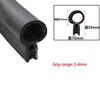 1/3/6/12M Door Edge Guard Rubber Sealing Strip U Type Hardwearing Car Ship Dustproof Trim Soundproofing Waterproof Sealing Parts Hoses Windshield