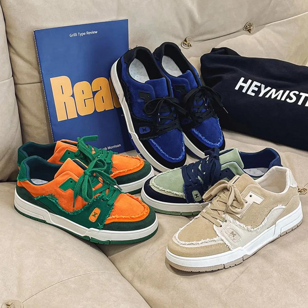 Кроссовки мужские 2025 весна осень новые мужские туфли модные студенческие повседневные туфли мужские спортивные туфли мужские туфли Zapatos Casuales