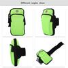 Outdoor Sport Running Jogging Exercise Gym Arm Wrist Pouch Armband Phone Case Bag Green