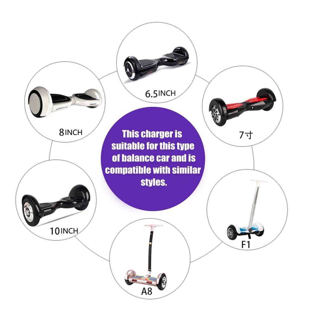 42V-2A Charger European Regulation Two-wheel Electric Vehicle Balance Car Charger