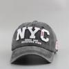НЬЮ-ЙОРК NYC Вышитая Бейсболка Стираная Кепка-Snapback Для Мужчин Женщин На Открытом Воздухе Спорт